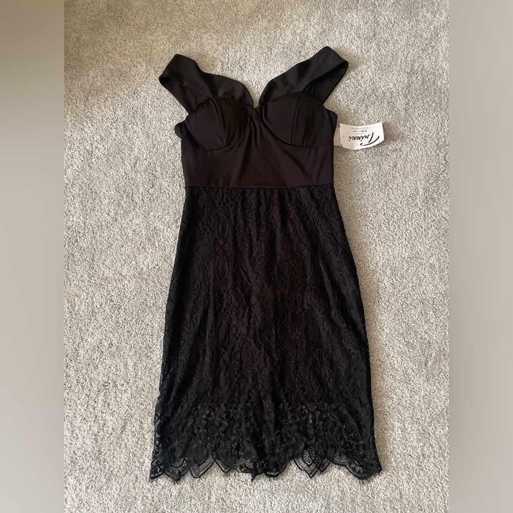 New Trixxi Black Vixin Dress ~ M ~